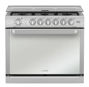 Estufa de Empotre 80 cm Plata Mercury