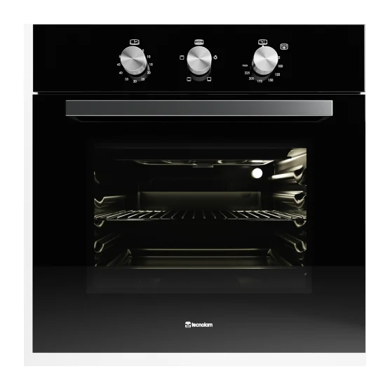 Horno Empotrable Eléctrico 60 cm Negro