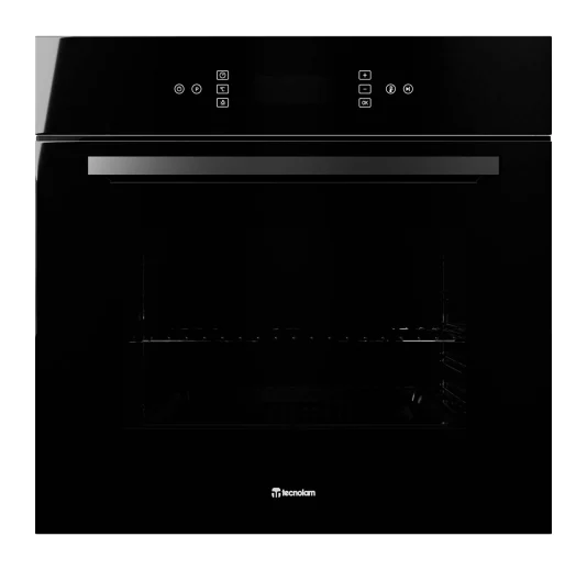 Horno Empotrable Eléctrico 60 cm Negro Multifunción