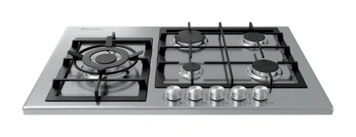 Parrilla de Gas Empotrable 5 Quemadores 70 cm Acero · Serie LG