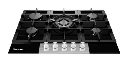 Parrilla de Gas en Cristal 70 cm