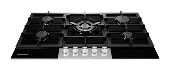 Parrilla de Gas en Cristal 90 cm