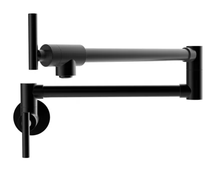 Monomando de Pared Plegable Negro