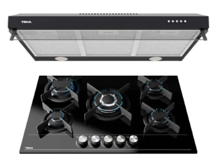 Paquete Duetto Crystal 75 — Campana + Parrilla