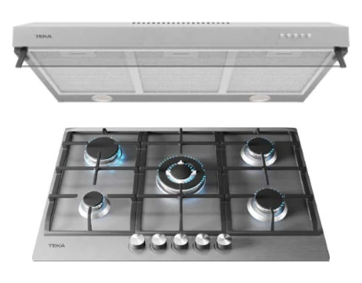 Paquete Duetto Deluxe 75 — Campana + Parrilla